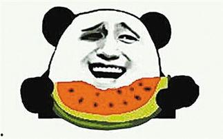 吃瓜吃的像乱窜的猹